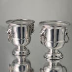 Sheffield - Viners - Ijsemmer (2) - Lion Head Handles - -
