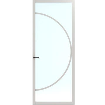 Skantrae binnendeur SSL 4613 93x231,5 Blank glas, 80 tot 100 cm, 215 cm of meer, Binnendeur, Ophalen of Verzenden