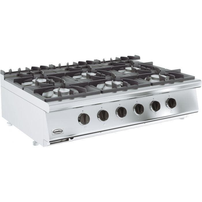 Base 700 Gas Kooktoestel | 6 Branders | 6x 6.5kW |, Zakelijke goederen, Horeca | Keukenapparatuur, Nieuw in verpakking, Verzenden