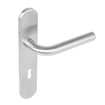 Deurbeslag | Deurklink met sleutelschild | Intersteel | 72, Verzenden, Nieuw