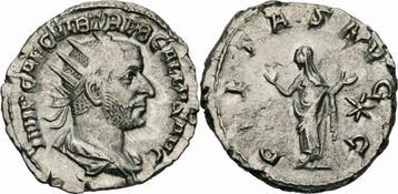 Roemisches Kaiserreich Trebonianus Gallus Antoninian Rom..., Verzenden