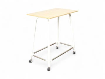 Sedus verrijdbare lab high desk, 100x60cm, lindberg eiken..., Overige plaatsen, Ophalen of Verzenden, Gebruikt, Stoel