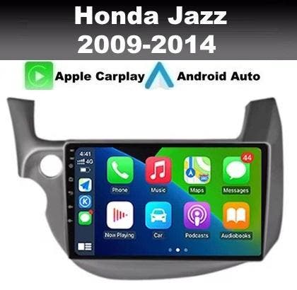 Honda Jazz 2009-2014 radio navigatie android 14 carplay dab+, Auto diversen, Autonavigatie, Nieuw, Ophalen of Verzenden