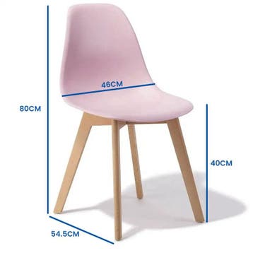 Roze KITO Stoelen | Set 6 | Nieuw | Scherpe Prijs, Overige kleuren, Nieuw, Ophalen of Verzenden, Modern
