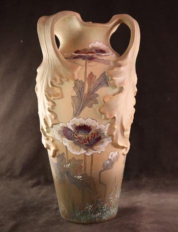 Antieke Jugendstil - Vaas - Keramiek