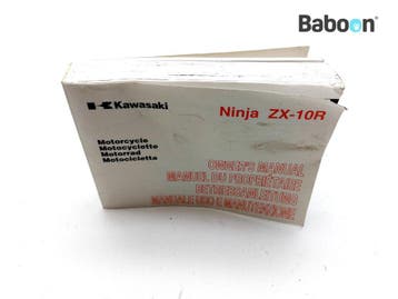 Instructie Boek Kawasaki ZX 10 R 2006-2007 (NINJA ZX-10R, Verzenden, Gebruikt