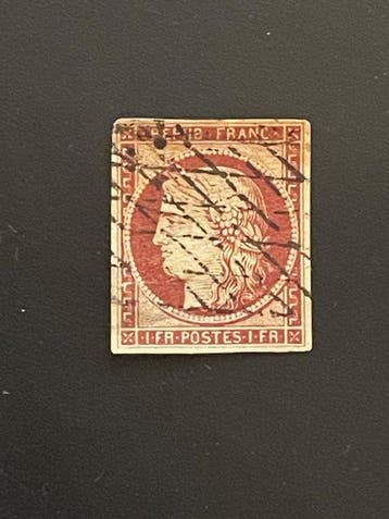 Frankrijk - 1849 Cérès Nr. 6 gesigneerd Benoit Chandanson. -, Gestempeld