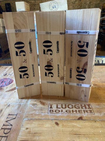2024 Capannelle Avignonesi, 50&50 Rosé - Toscane - 3 Flessen, Nieuw