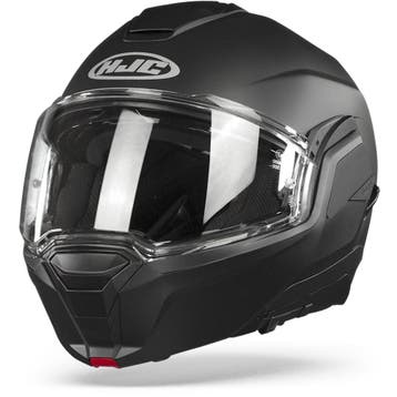 HJC I100 Donker Mat Zwart Systeemhelm, Motoren, Nieuw met kaartje, Systeemhelm, HJC, XXL
