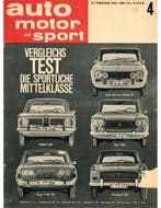 1963 DAS AUTO MOTOR UND SPORT MAGAZINE 04 DUITS, Nieuw, Author