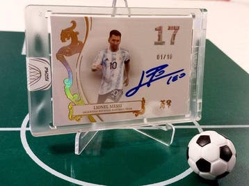 2022 FansMall Argentina Lionel Messi Autograph 1/10 Numbered, Nieuw