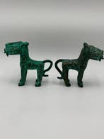 léopards - Hoofd van een figuur - Leopars Royal - bini edo -