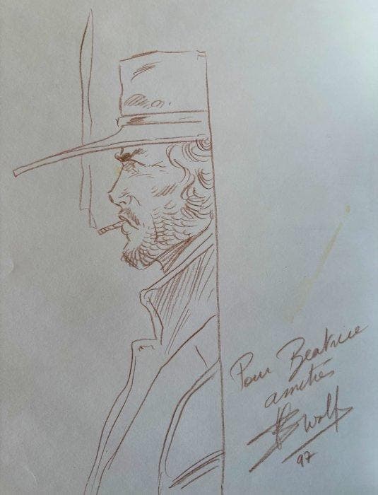 Durango T2 + dédicace - C - 1 Album - Herdruk - 1991, Boeken, Stripboeken