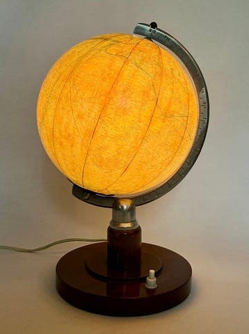 Terrestrial table globe - 1940-1950, Antiek en Kunst