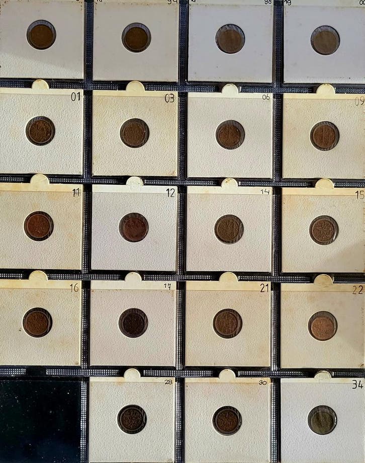Partij Nederlandse halve cent munten 1878/1940, Postzegels en Munten, Munten | Nederland, Losse munt, Verzenden