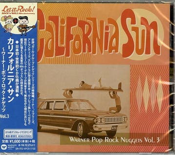cd Japan persing - Various - California Sun (with OBI), Verzenden, Zo goed als nieuw