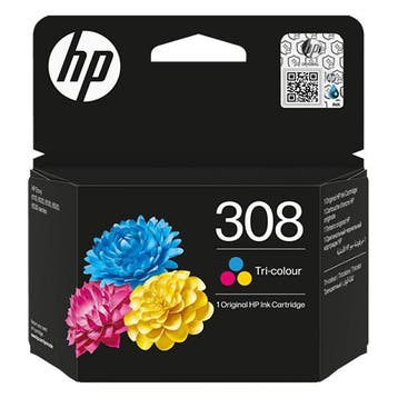 HP 308 (7FP20UE) inktcartridge kleur (origineel), Verzenden, Nieuw, HP