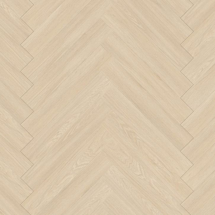 Plak pvc Visgraat  |  Gerflor Virtuo 55 DB 1463 Blomma Cream, Huis en Inrichting, Stoffering | Vloerbedekking, Ophalen