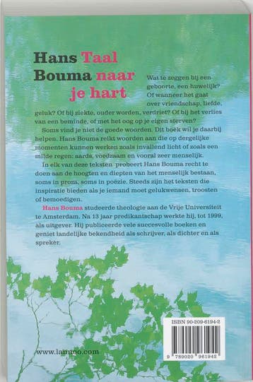 Taal naar je hart 9789020961942 Hans Bouma, Verzenden, Gelezen, Hans Bouma