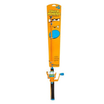 Shakespeare Catch A Monster Kids Spin Combo Oranje, Verzenden, Nieuw, Werphengel