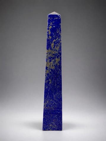 lapis lazuli toren - Hoogte: 27 cm - Breedte: 5 cm- 1300 g -