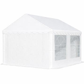 Classic Partytent PE 3x4x2 mtr in Wit (3x4 meter), Verzenden, Nieuw, 2 meter of meer, Partytent