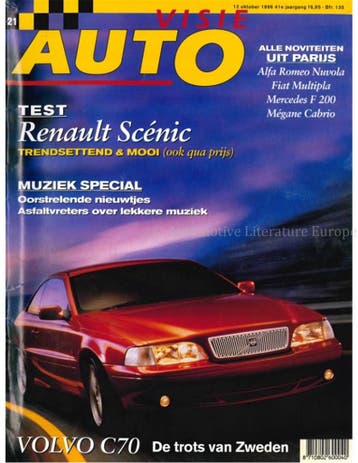 1996 AUTOVISIE MAGAZINE 21 NEDERLANDS, Nieuw, Author