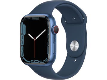 Apple Watch Series 7 - 45mm GPS + 4G - Waterbestendig tot, Sieraden, Tassen en Uiterlijk, Smartwatches, Verzenden, Zo goed als nieuw