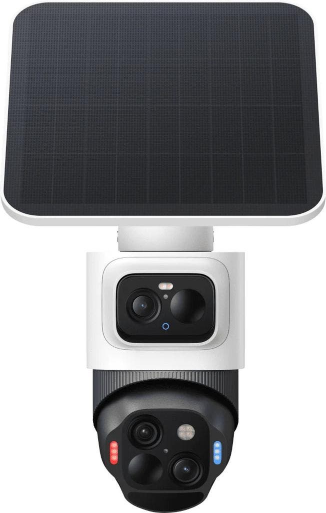 Eufy SoloCam S4, WiFi camera met PTZ en Dual Lens, Audio, Tv en Foto, Videobewaking, Ophalen of Verzenden