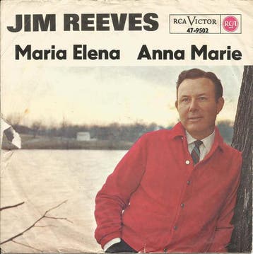 Single - Jim Reeves - Maria Elena / Anna Marie, Cd's en Dvd's, Vinyl | Country en Western, Verzenden, Nieuw in verpakking