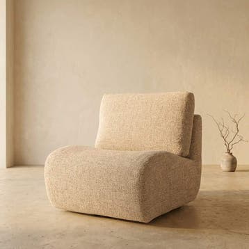 Fauteuil Lucia Taupe Donna, Ophalen of Verzenden, Nieuw