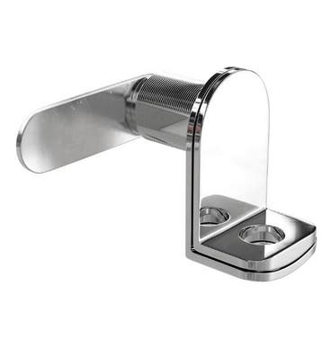 Lockerslot voor hangslot zamak verchroomd, Verzenden, Nieuw