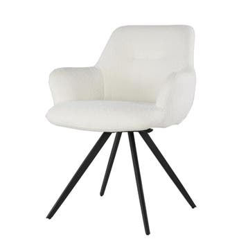 Stoel Doreen -  WhiteGestoffeerde stoelen, Huis en Inrichting, Stoelen, Ophalen of Verzenden, Nieuw