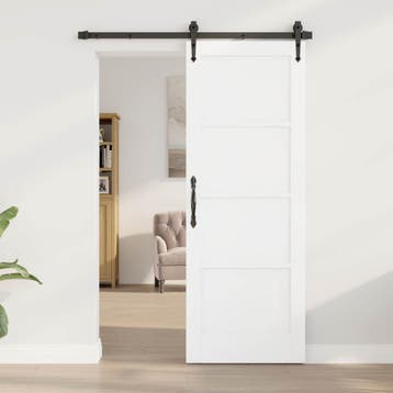 vidaXL Binnendeur 73,5 x 198,5 cm Multiplex Wit, Verzenden, Nieuw