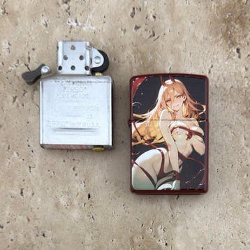 Zippo - Power – Chainsaw Man Anime – Custom Collectible, Nieuw