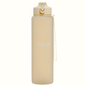 Cabau Lifestyle Bloom Water Bottle - 1 Liter Pistachio, Ophalen of Verzenden, Nieuw, Overige typen