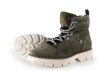 Bugatti Snowboots in maat 37 Groen, Kleding | Dames, Schoenen, Verzenden, Snowboots, Bugatti, Zo goed als nieuw
