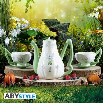 Peter Pan Tinkerbell Theepot met Kopjes, Ophalen of Verzenden, Nieuw