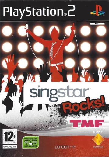 Playstation 2 SingStar: Rocks TMF, Verzenden, Zo goed als nieuw