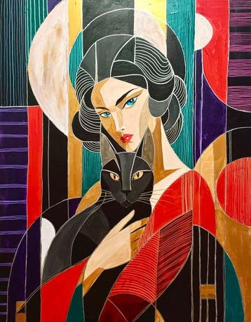Kiri Aguilera (1982) XL 120 x 90 cm - El Secreto de la Mujer