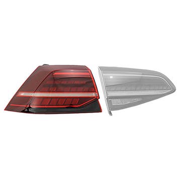 Volkswagen Golf VII 2017-2020 Achterlicht Links 3/5D Buiten, Verzenden, Nieuw