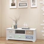 vidaXL Tv-meubel Franse stijl hout, 100 tot 150 cm, Verzenden, Nieuw, Minder dan 100 cm