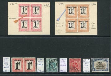 Britse Gemenebest 1941 - Zuid-Afrika SWA Orange Natal, Gestempeld