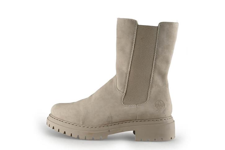 Rieker Enkellaarzen in maat 43 Beige, Kleding | Dames, Schoenen, Beige, Zo goed als nieuw, Lage of Enkellaarzen, Verzenden