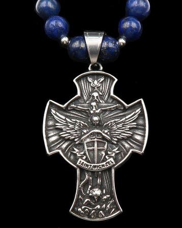 Lapis lazuli - Ketting van de Prins der Engelen,