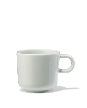 HEMA Espressokopje 100ml Knap new bone china blauw, Verzenden, Nieuw