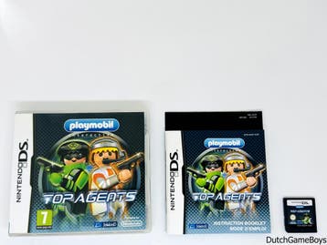 Nintendo DS - Playmobil - Top Agents - UKV, Spelcomputers en Games, Verzenden, Gebruikt