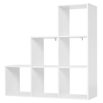 Boekenkast met 6 Open Compartimenten, Verzenden, Nieuw