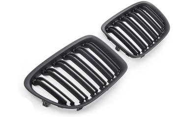 Grille Mat zwart geschikt voor BMW X1 E84 | 2009-2015