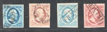 Nederland 1852 - Koning Willem III - 1e emissie - met, Gestempeld